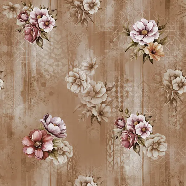 arkaplan desenli çiçek açma izni