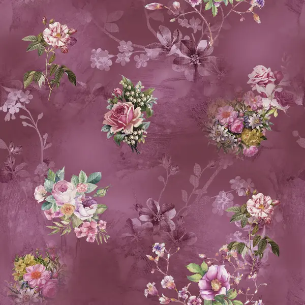 arkaplan desenli çiçek açma izni