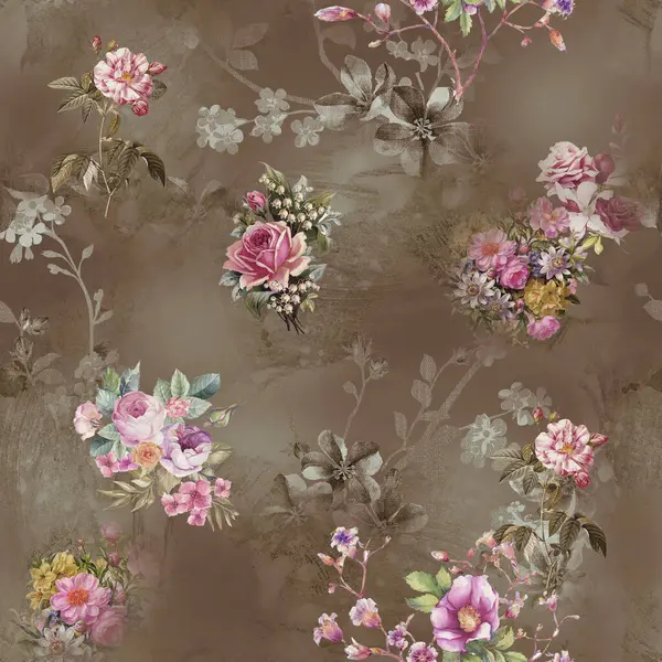 soyut geometrik arkaplan tasarım izi ve çiçek izleyici 