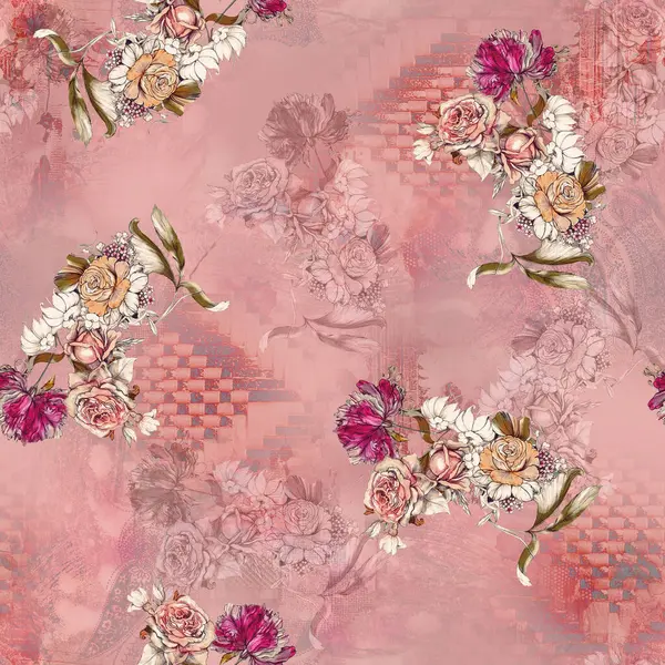 tozlu arkaplan tasarımı ve çiçek alma izni 