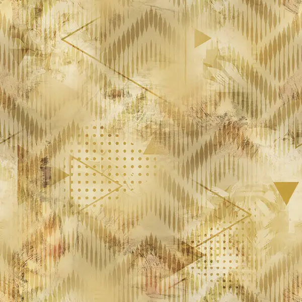 Soyut çiçeklerin kusursuz deseni