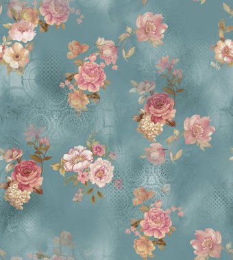 Teknoloji temalı tasarımlar ve görsel markalaşma için ideal, çarpık dalga ve gradyan içeren yaratıcı soyut desen