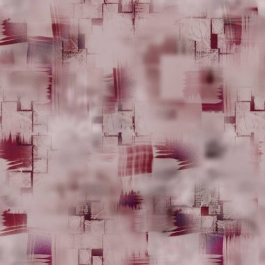 Kırmızı ve siyah renklerde kusursuz soyut desen