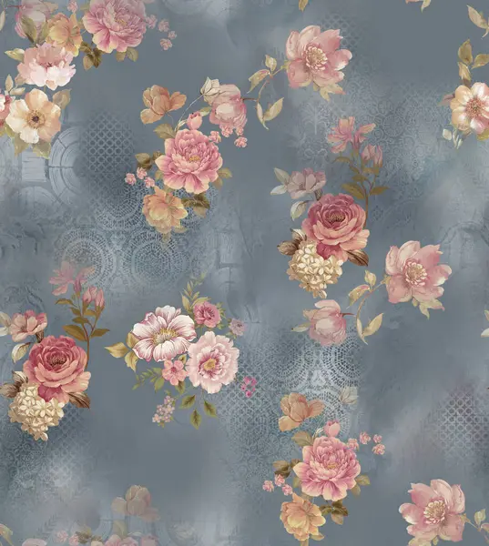 Teknoloji temalı tasarımlar ve görsel markalaşma için ideal, çarpık dalga ve gradyan içeren yaratıcı soyut desen