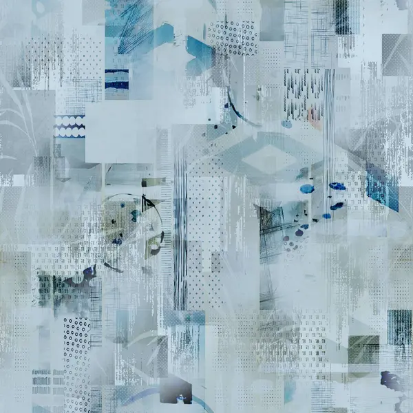 Rüya gibi soyut estetik, moda baskıları, iç dekorasyon ve el işi projeleri için uygun çağdaş çiçek tasarımı.