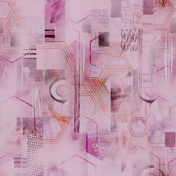 Rüya gibi soyut estetik, moda baskıları, iç dekorasyon ve el işi projeleri için uygun çağdaş çiçek tasarımı.