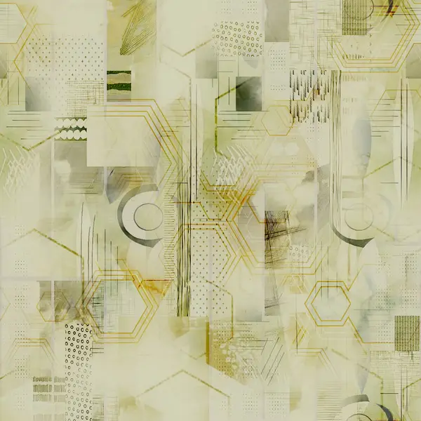 Rüya gibi soyut estetik, moda baskıları, iç dekorasyon ve el işi projeleri için uygun çağdaş çiçek tasarımı.