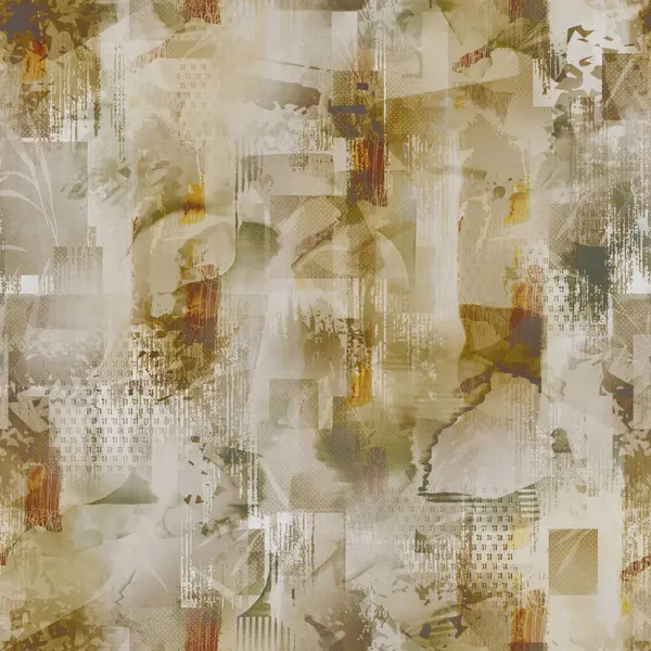 Rüya gibi soyut estetik, moda baskıları, iç dekorasyon ve el işi projeleri için uygun çağdaş çiçek tasarımı.