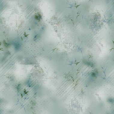 Organik şekiller ve canlı çiçeklerin hassas bir karışımı ile soyut çiçek arkaplanı, kumaş, duvar kağıdı ve baskı tasarımı için ideal.