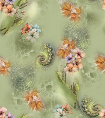 Albüm biçiminde parlak ve sanatsal çiçek tasarımı