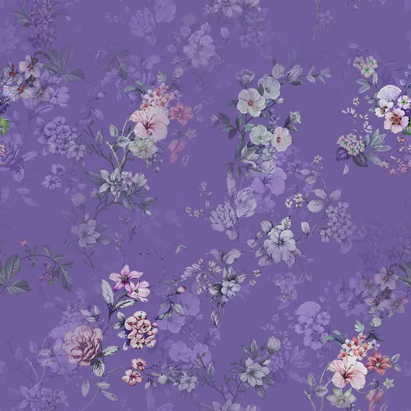 Kusursuz bir düzende düzenlenmiş zarif ve renkli çiçek desenli. Moda için harika bir kıyafet.