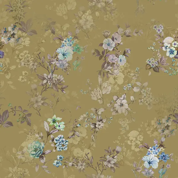 Kusursuz bir düzende düzenlenmiş zarif ve renkli çiçek desenli. Moda için harika bir kıyafet.