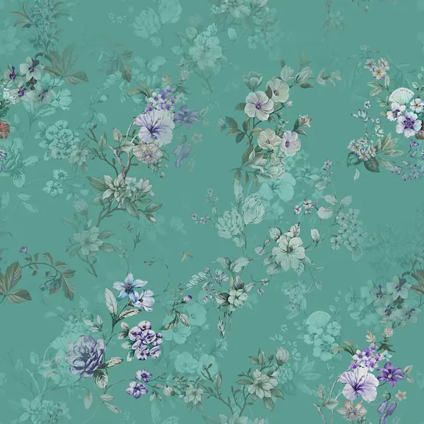 Kusursuz bir düzende düzenlenmiş zarif ve renkli çiçek desenli. Moda için harika bir kıyafet.