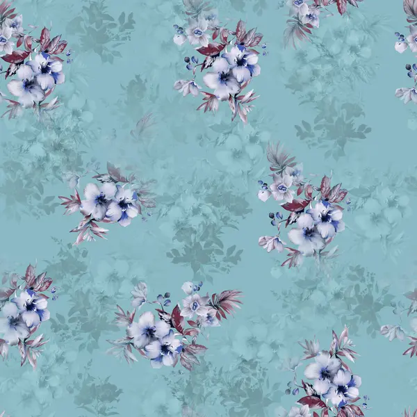 Kusursuz bir düzende düzenlenmiş zarif ve renkli çiçek desenli. Moda için harika bir kıyafet.