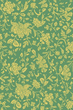 Hint desenli baskı arkaplanı