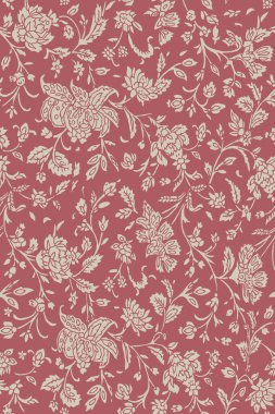 Hint desenli baskı arkaplanı