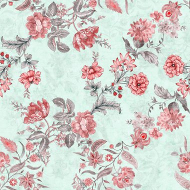 Çiçek deseni desenli