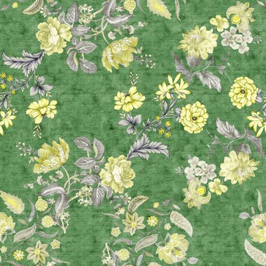 Çiçek deseni desenli