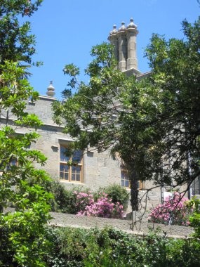 Saray, bina, kale ve antik bina. Yüksek kalite fotoğraf