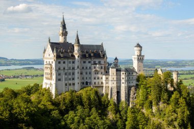 Schschschstein Şatosu Schwanstein, Bavyera, Almanya