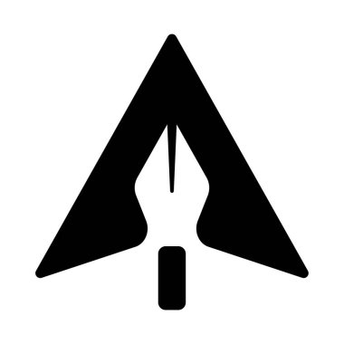 Kalem ve fare imleci, beyaz arkaplan vektör resminde izole edilmiş yaratıcı logoyu birleştirdi.