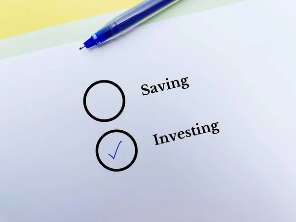 One Person Answering Question Investing — Stok fotoğraf