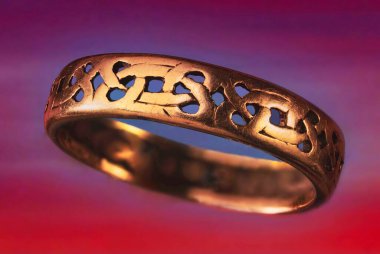 Sersemletici Yüzük Ayrıntısı Yığınlanmış Makro Fotoğrafçılık ile