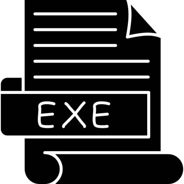 belge dosya simgesi vektör illüstrasyonu