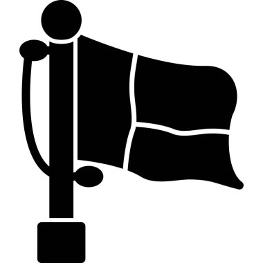 Basit tasarım vektörü illüstrasyonunda Rusya bayrağı