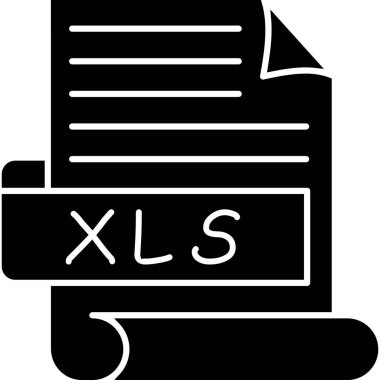 dosya biçimi simgesi, vektör illüstrasyonu