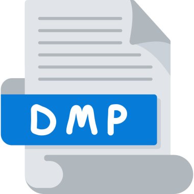 dosya biçimi simgesi, basit illüstrasyon