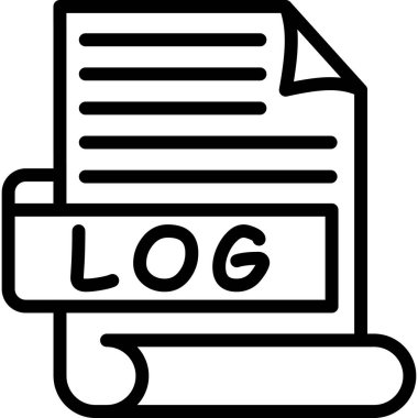 Dosya. Web simgesi basit illüstrasyon