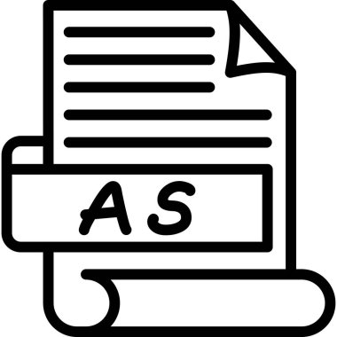 Belge. Web simgesi basit tasarım