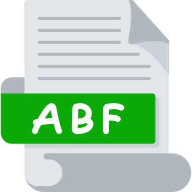 Belge simgesinin vektör illüstrasyonu