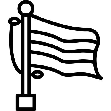 ülke bayrak vektör simgesi