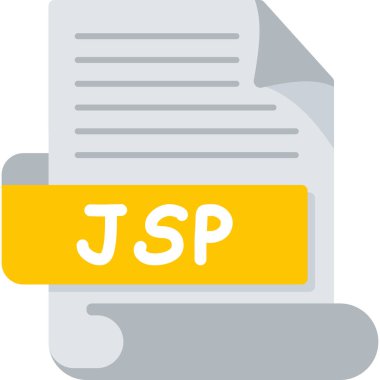 dosya biçimi simgesi, vektör illüstrasyonu