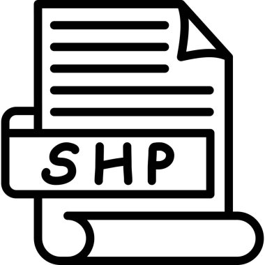 Belge. Web simgesi basit illüstrasyon