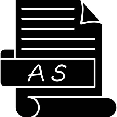 belge dosya simgesi, vektör illüstrasyonu