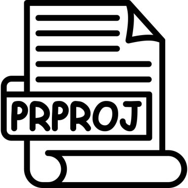 Proje. Web simgesi basit illüstrasyon