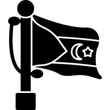 Birleşik Arap Emirlikleri 'nin temsilci bayrağı. David 'in Yıldızı.