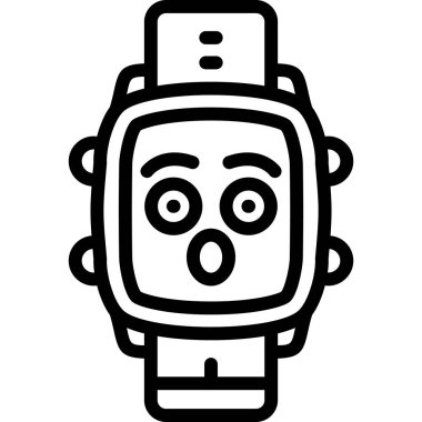 Robot simgesi, basit tasarım