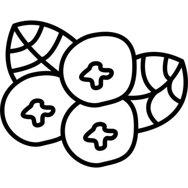 Gıda simgesinin vektör illüstrasyonu