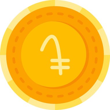 Bozuk para. Web simgesi basit illüstrasyon