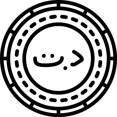 Modern bir simgenin vektör illüstrasyonu