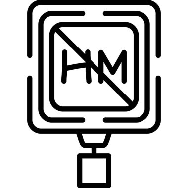 Modern bir simgenin vektör illüstrasyonu