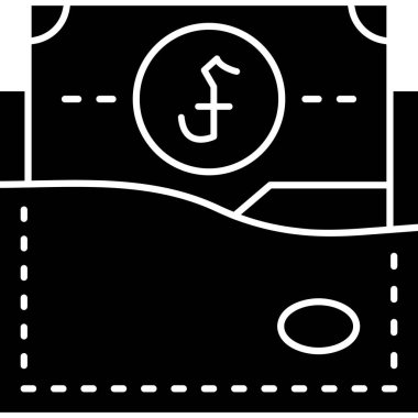 Para için. Web simgesi basit illüstrasyon