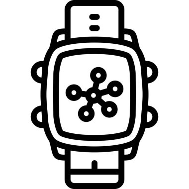 smartwatch simgesine sahip smartwatch, özet biçimi