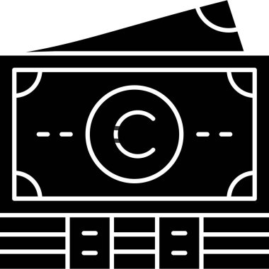 kaset ikonu. Web için müzik kaset vektör simgesinin basit illüstrasyonu