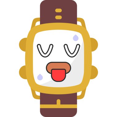 Alarm alarm simgesi düz biçimli