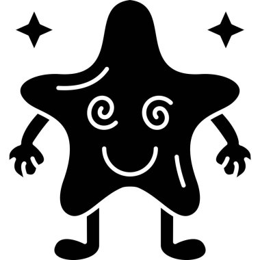 Yıldız. Web simgesi basit tasarım